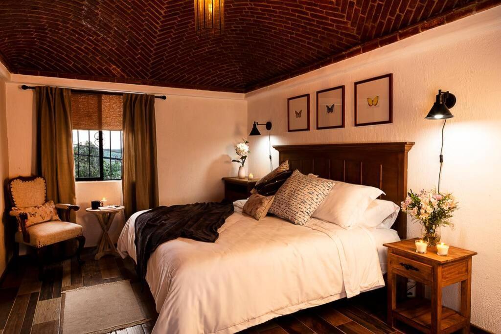 Casa Aurora, Estilo Rustico-Moderno, Guanajuato Villa Exteriör bild